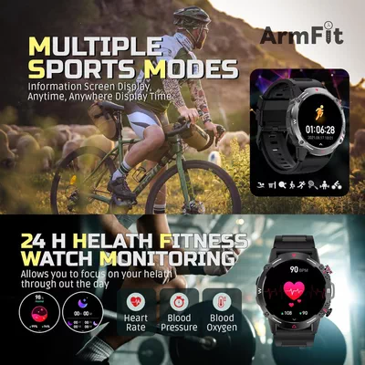 Armfit HULK Smart watch with AMOLED Always On Display Smart watches for men-6