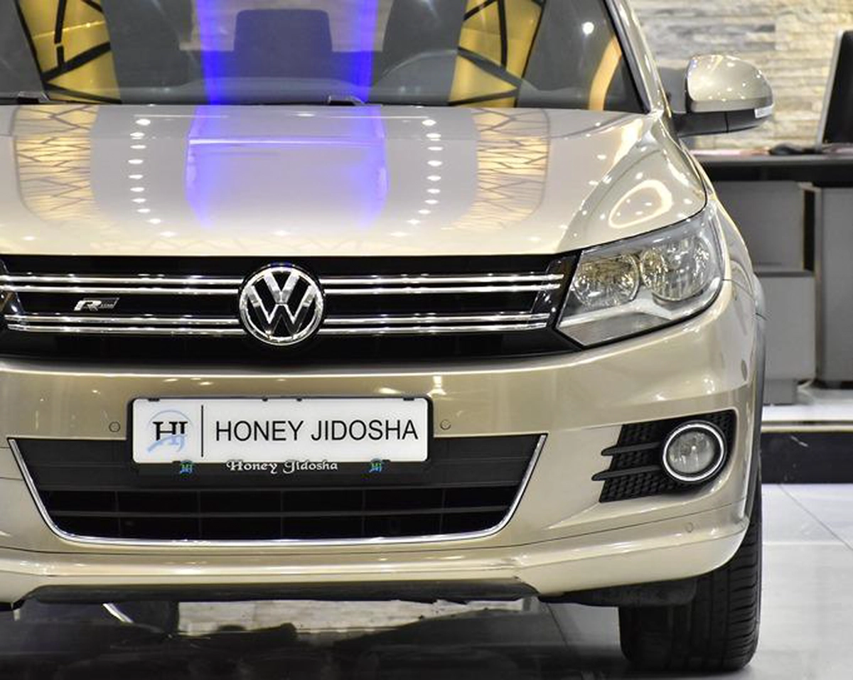 Volkswagen Tiguan R-Line ( 2016 Model ) in Beige Color GCC Specs