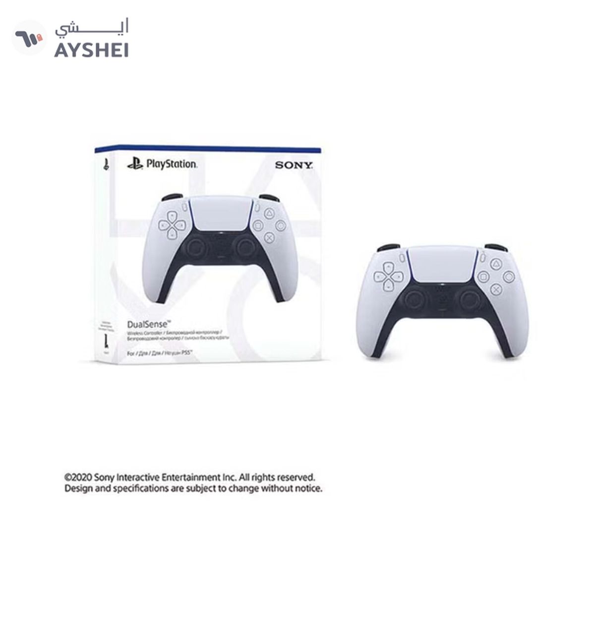 Sony DualSense Wireless Controller For PlayStation 5 - White-5-5