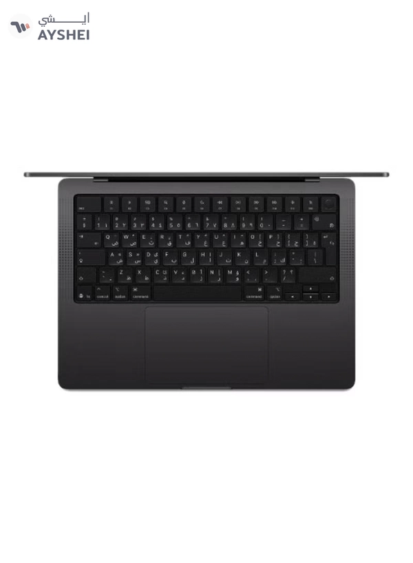 Apple New M5 Macbook Pro 2025 MDE04 Laptop With 14‑inch XDR Retina Display, M5 chip with 10-core CPU, 10-core GPU Processor/16GB RAM/512GB SSD/MacOS English/Arabic Space Black