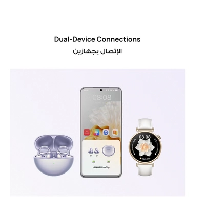 Huawei FreeClip Wireless Earphones, Bluetooth Earbuds, Futuristic Aesthetic Design-6