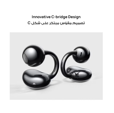 Huawei FreeClip Wireless Earphones, Bluetooth Earbuds, Futuristic Aesthetic Design-1
