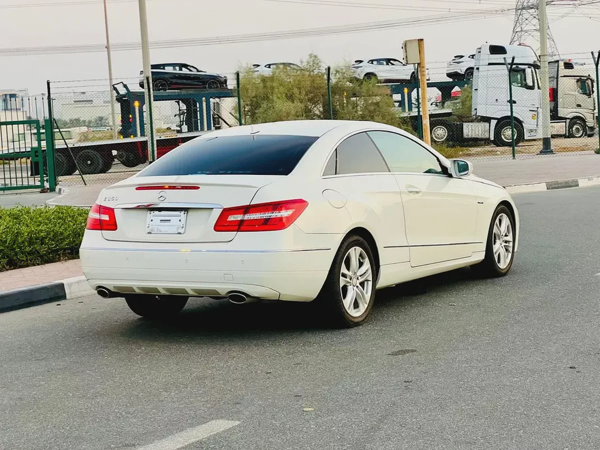 2009 - MERCEDES BENZ E350 COUPER - FRESH JAPAN IMPORTED-4-4