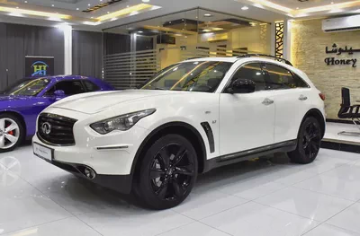 EXCELLENT DEAL for our Infiniti QX70s ( 2016 Model ) in White Color GCC Specs-1