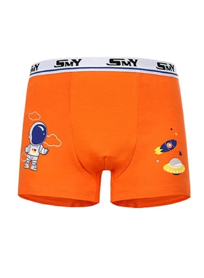 Babyqlo 4 Pack Little Spaceman Printed Boxer Multicolour-3