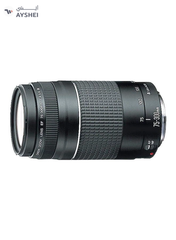 Canon EF 75-300mm F/4-5.6 III Telephoto Zoom Lens Black
