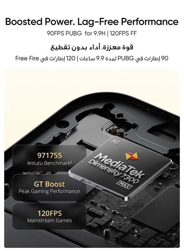 Realme 16 Pro 5G Dual SIM 12GB RAM 256GB Pebble Grey - International Version