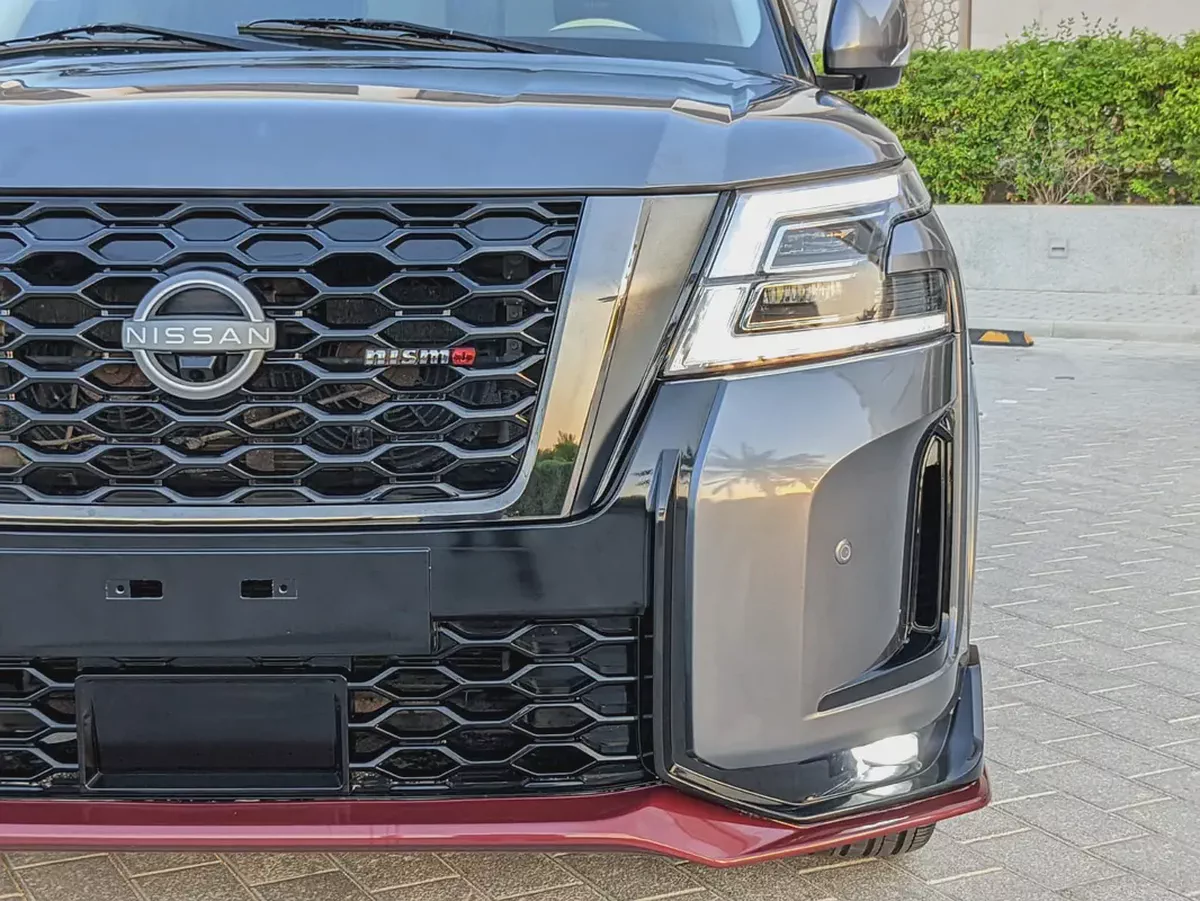 NISSAN PATROL 2014 FACELIFTED 2024 NISMO GCC IN EXCELLENT CONDITION-10-10