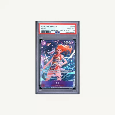 2025 Japanese Nami #070 from the One Piece Premium Card Collection-0