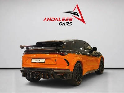 AED 12,780 P.M | 0% DOWN PAYMENT | LAMBORGHINI URUS MANSORY VENATUS EVO S P900 | 4.0L TWIN-TURBO V8-4