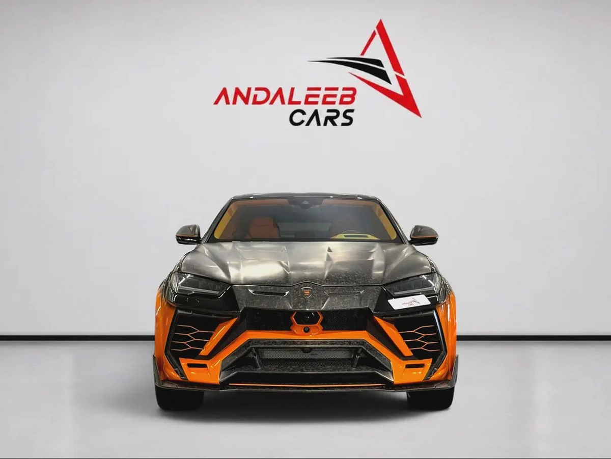 AED 12,780 P.M | 0% DOWN PAYMENT | LAMBORGHINI URUS MANSORY VENATUS EVO S P900 | 4.0L TWIN-TURBO V8