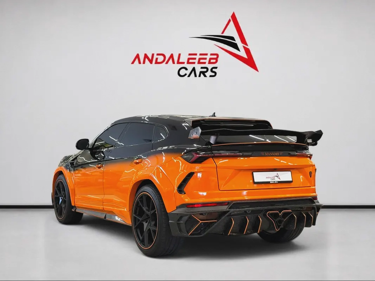 AED 12,780 P.M | 0% DOWN PAYMENT | LAMBORGHINI URUS MANSORY VENATUS EVO S P900 | 4.0L TWIN-TURBO V8