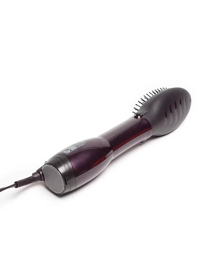 BaByliss Paddle Pro Air Styler | 1000W Powerful Styling Unisex Hairbrush | Dual Speed Temperature Setting Hair Dryer & Volumizer with Cool Air Button | Ionic Tech for Shiny Hair – AS115PSDE Purple/Black-2
