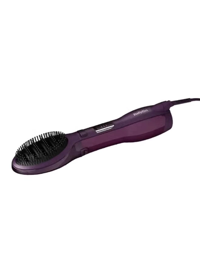 BaByliss Paddle Pro Air Styler | 1000W Powerful Styling Unisex Hairbrush | Dual Speed Temperature Setting Hair Dryer & Volumizer with Cool Air Button | Ionic Tech for Shiny Hair – AS115PSDE Purple/Black-1