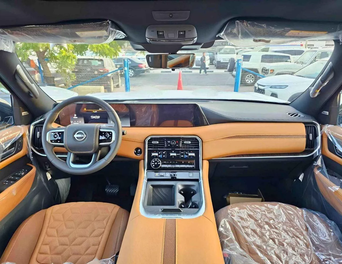 Nissan Patrol NISSAN PATROL SE PLATINUM || FULL OPTION | PETROL AT 3.8L V6 4WD (CODE # NPSEP) PLATINUM BLACK 2026-17-0