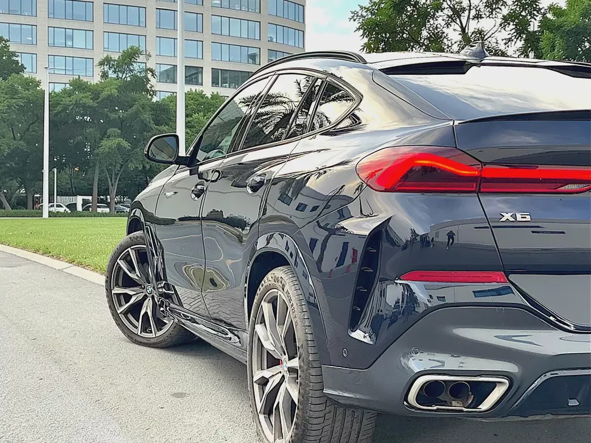 AED 2,646 P.M | BMW X6 50i M Sport 2022 - Korean Specs - Excellent Condition | Low Milage-9-9