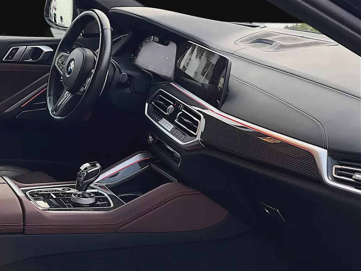 AED 2,646 P.M | BMW X6 50i M Sport 2022 - Korean Specs - Excellent Condition | Low Milage-14-14