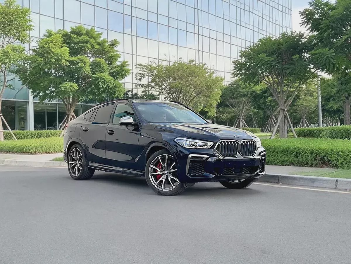 AED 2,646 P.M | BMW X6 50i M Sport 2022 - Korean Specs - Excellent Condition | Low Milage-2-2
