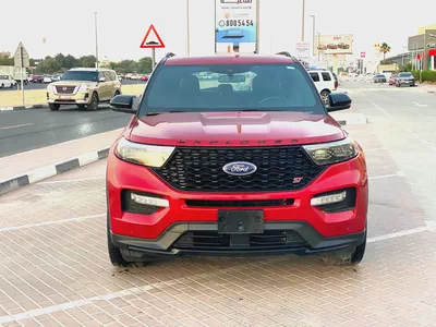2022 Ford Explorer ST, maroon-0