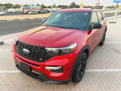 2022 Ford Explorer ST, maroon-5