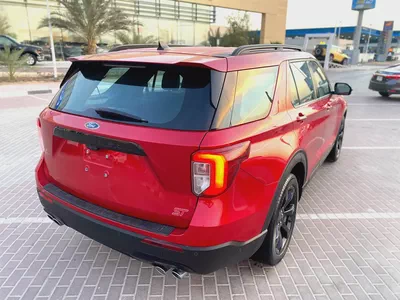 2022 Ford Explorer ST, maroon-7