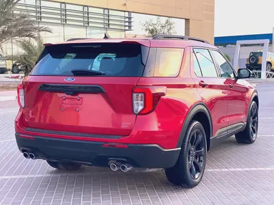 2022 Ford Explorer ST, maroon-8