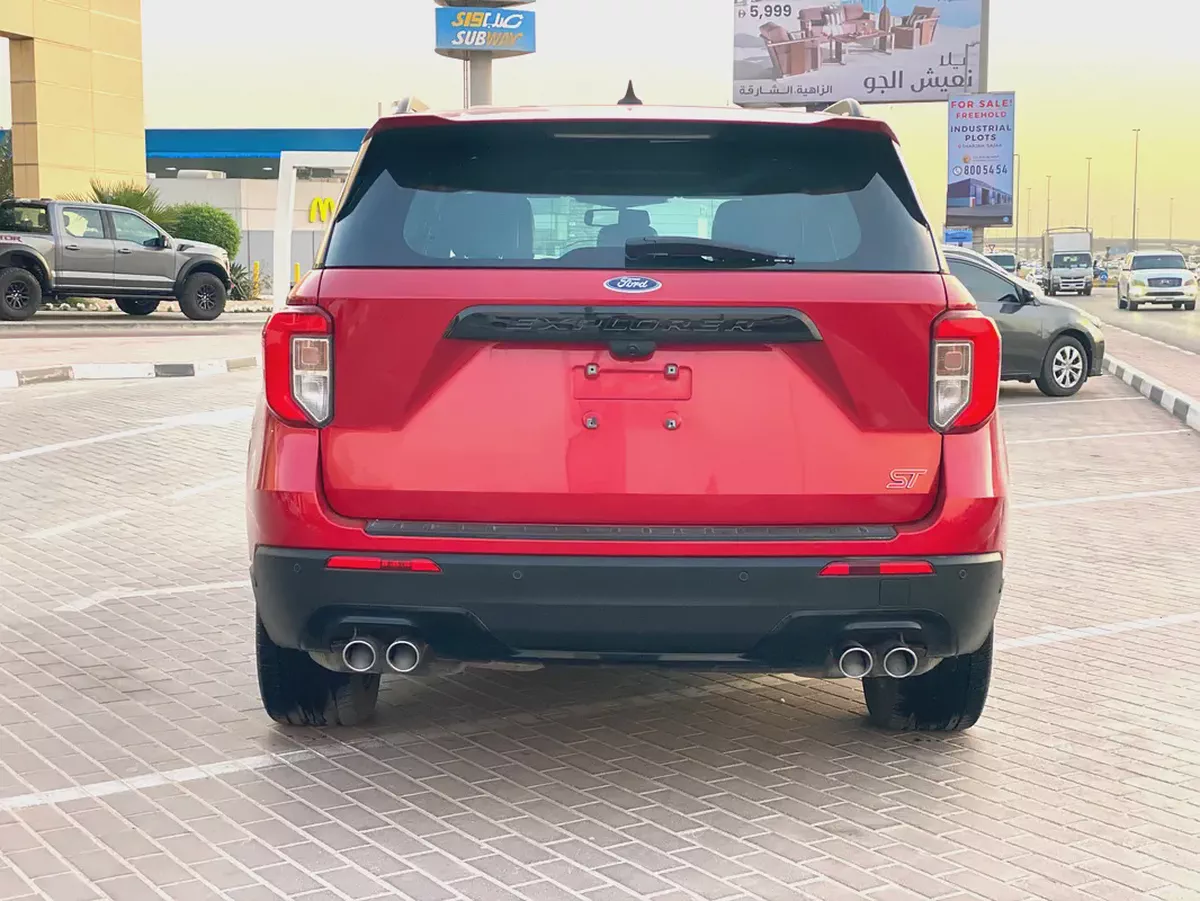 2022 Ford Explorer ST, maroon-9-9