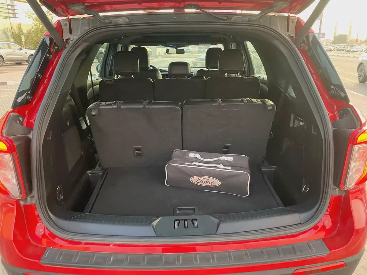 2022 Ford Explorer ST, maroon-14-14