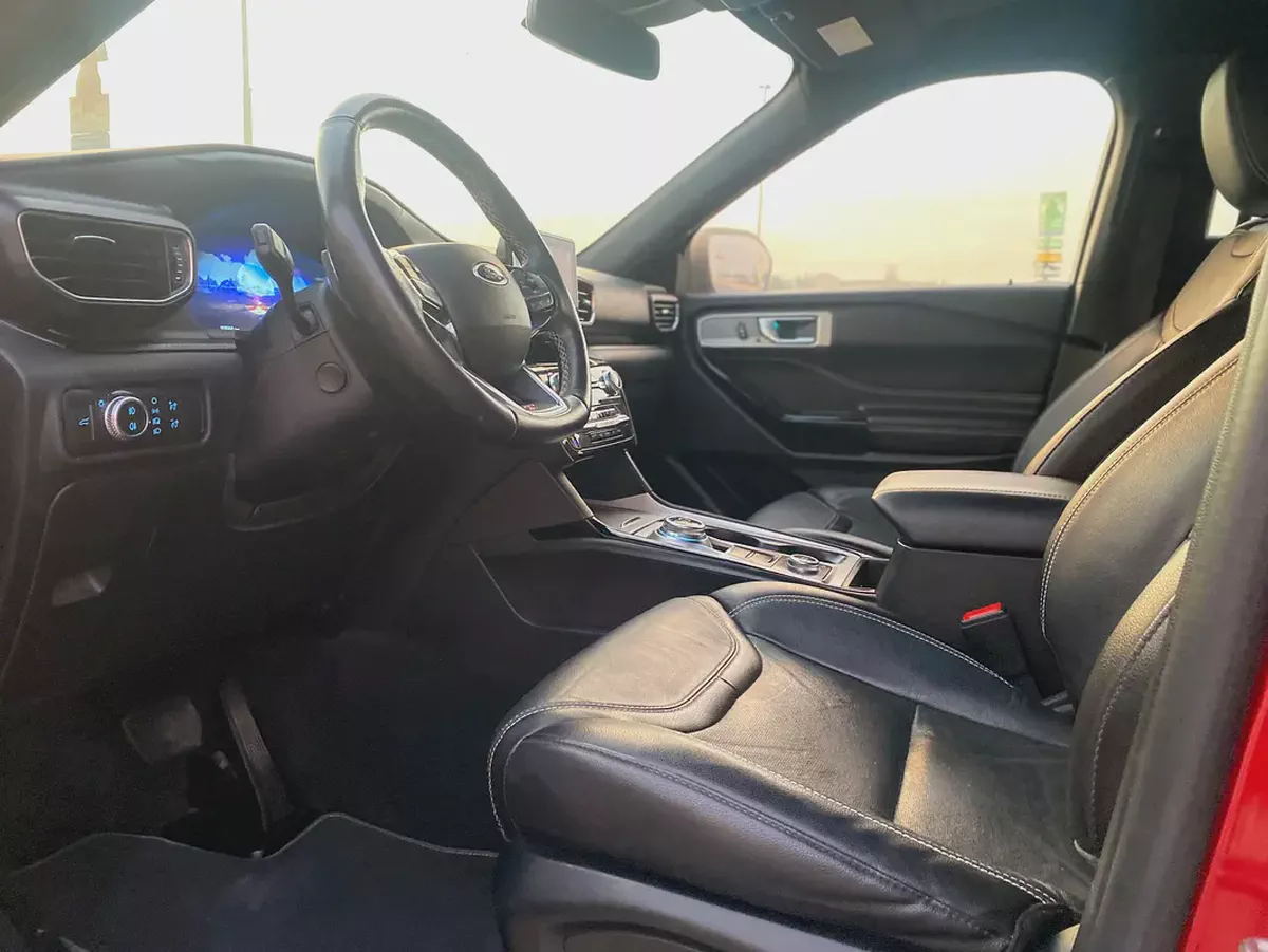 2022 Ford Explorer ST, maroon-16-16