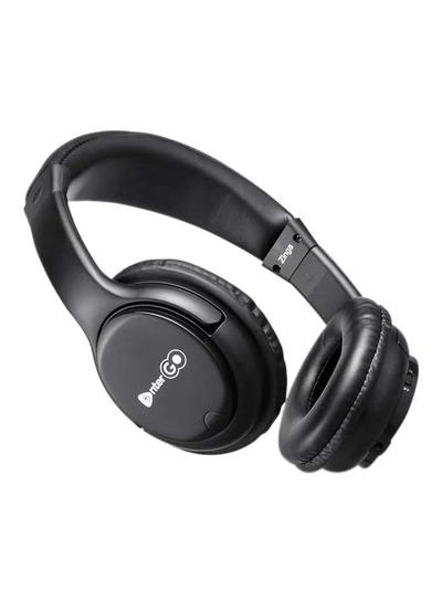 enter Go Powerbeat Zinga HD Bluetooth Headphone With Mic Black-0