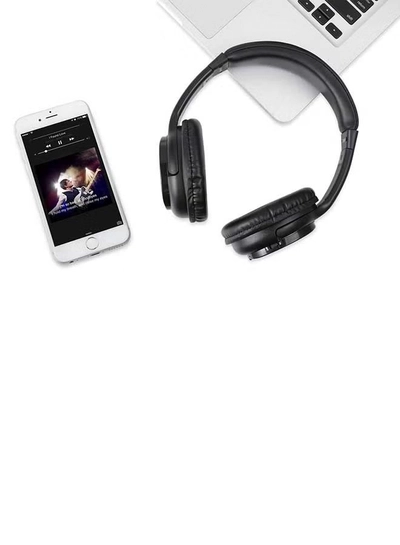 enter Go Powerbeat Zinga HD Bluetooth Headphone With Mic Black-3