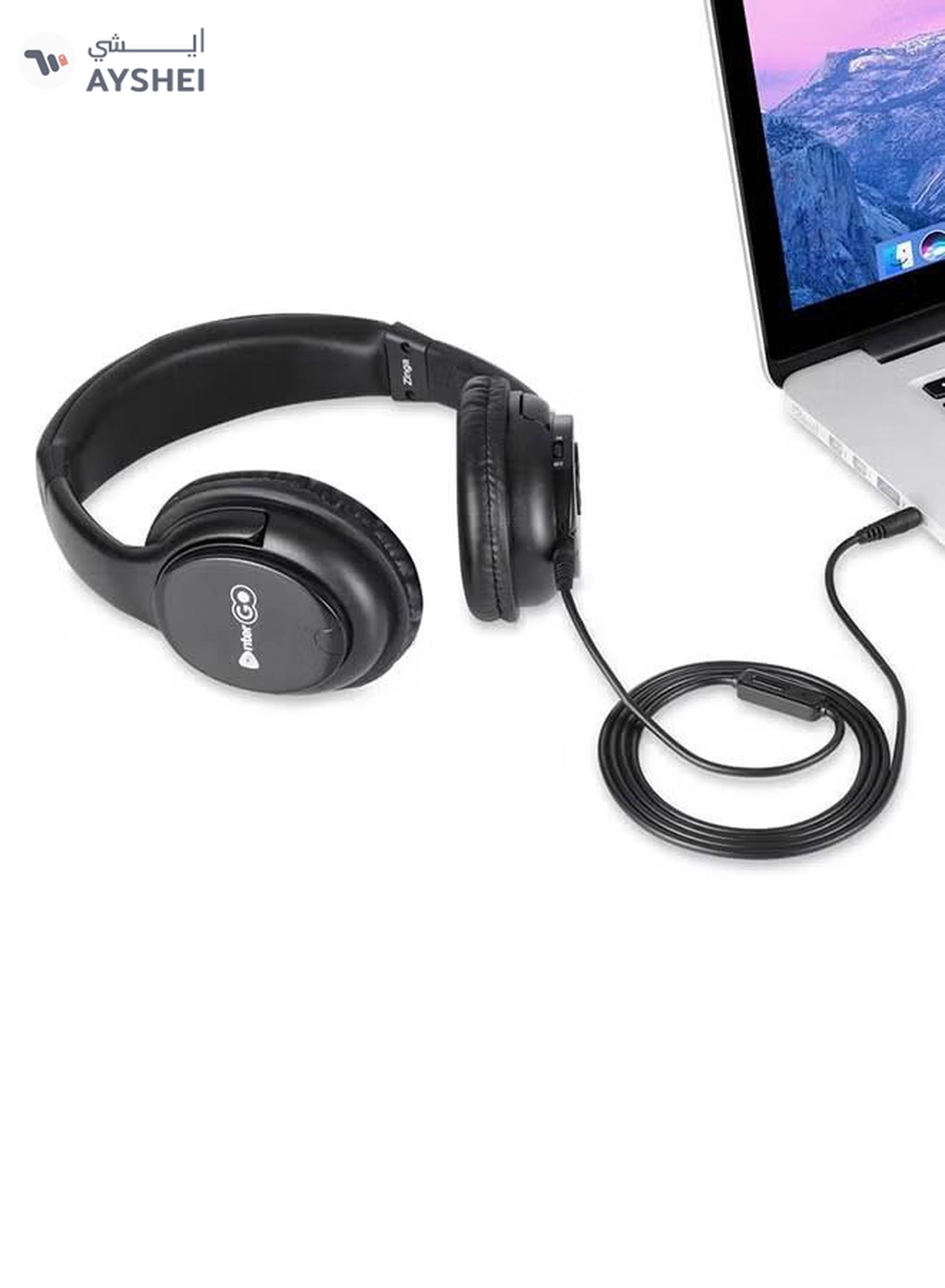 enter Go Powerbeat Zinga HD Bluetooth Headphone With Mic Black-1-1