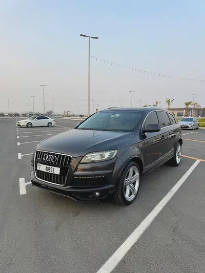 Audi Q7 2014 45 TFSI quattro S line | GCC Specs | Well Maintained-0