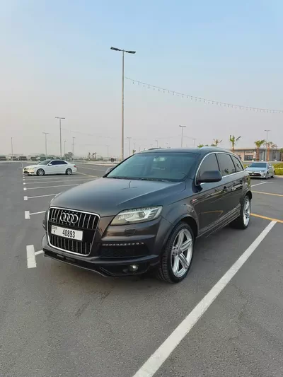 Audi Q7 2014 45 TFSI quattro S line | GCC Specs | Well Maintained-2