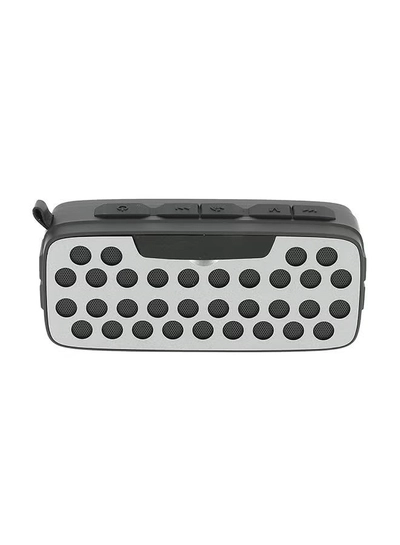KRYPTON Rechargeable Bluetooth Speaker Silver/Black-0