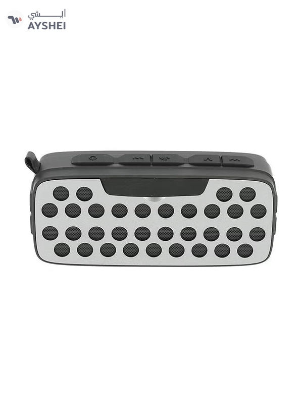 KRYPTON Rechargeable Bluetooth Speaker Silver/Black