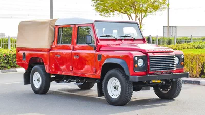 2016 Land Rover Defender 130 Soft Top (Red)-0