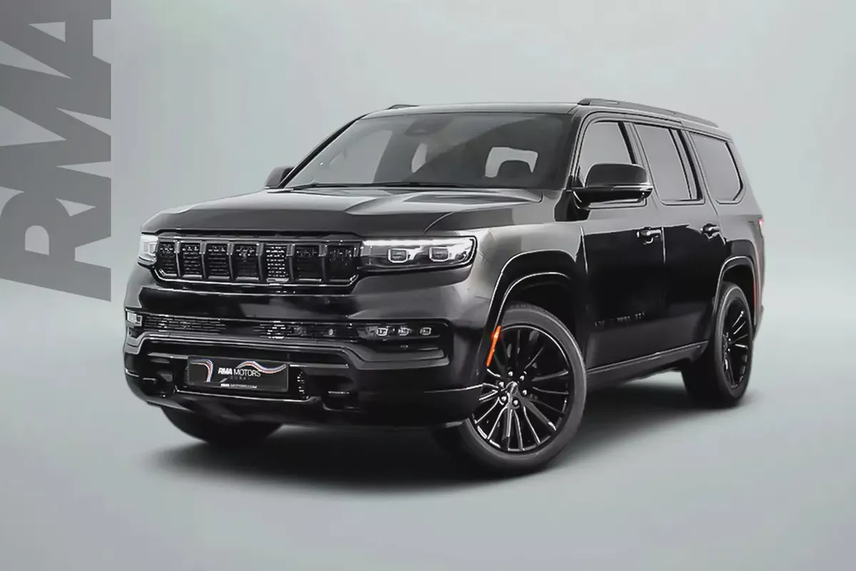 AED 4,811 / 60 months | 0% DP | 2023 Jeep Grand Wagoneer Series III Obsidian / Jeep Warranty