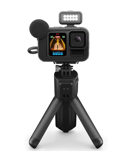 GoPro Hero13 Creator Edition - Includes Volta (Battery Grip, Tripod, Remote), Media Mod-0
