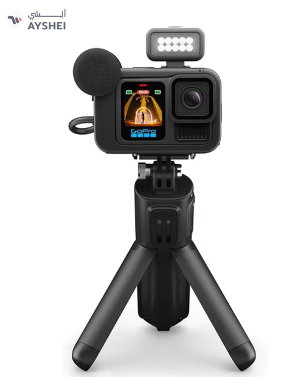 GoPro Hero13 Creator Edition - Includes Volta (Battery Grip, Tripod, Remote), Media Mod