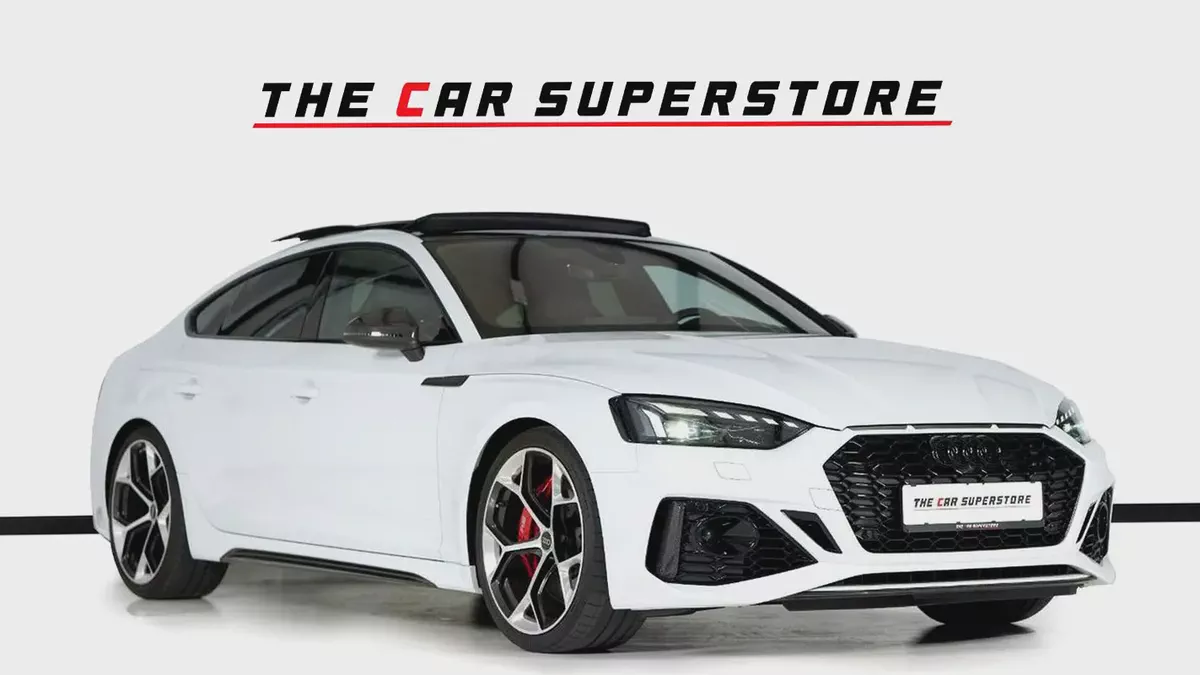 Audi RS5 Sportback-Competition Package-RS Carbon Fiber Sports Seats-Al Nabooda service contract-1-1