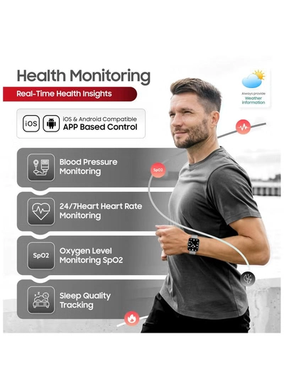 Swiss Military Alps 4 Smartwatch – White | 1.75" AMOLED | IP67 | Bluetooth Calling-6