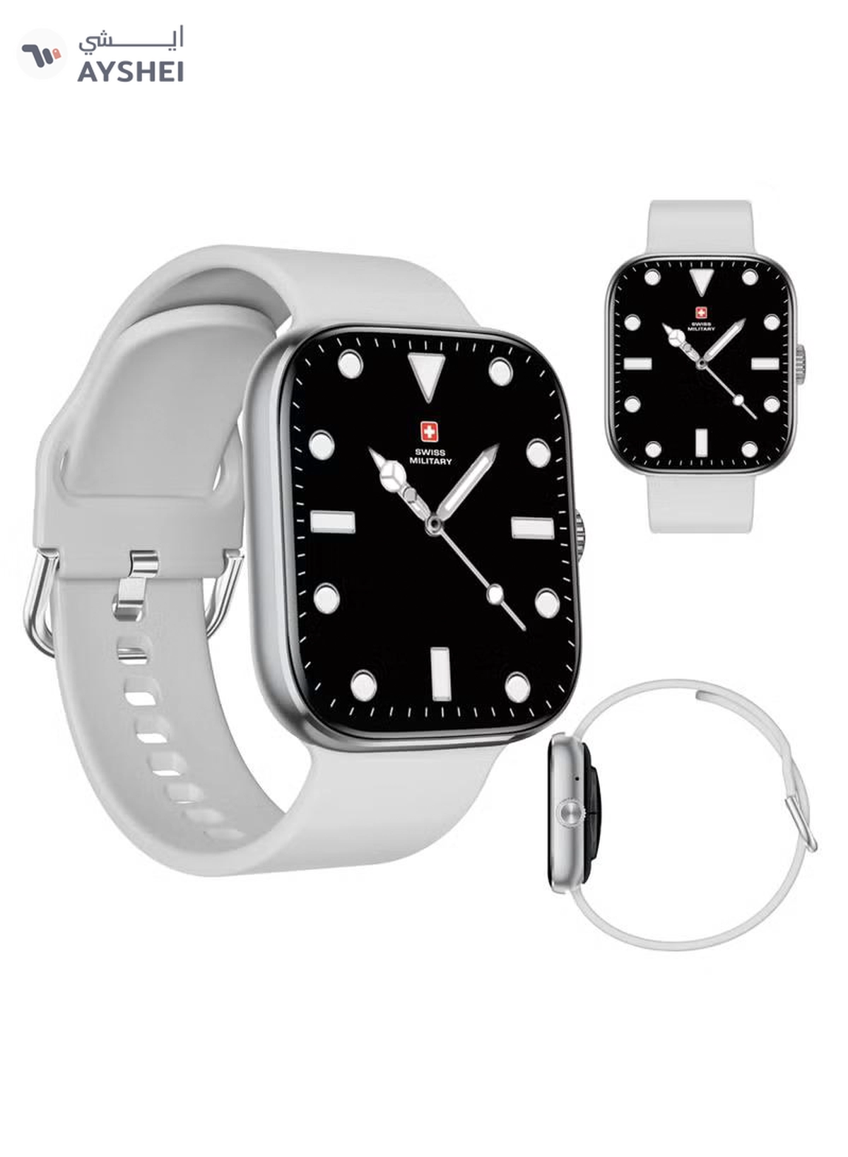 Swiss Military Alps 4 Smartwatch – White | 1.75" AMOLED | IP67 | Bluetooth Calling-4-4