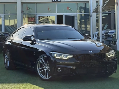 BMW 430i Gran Coupe M Sport | 2.0L Turbo | 2018 | GCC | 116,000 km | Black / Brown | AED 64,000-0
