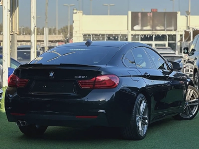 BMW 430i Gran Coupe M Sport | 2.0L Turbo | 2018 | GCC | 116,000 km | Black / Brown | AED 64,000-5