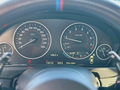BMW 430i Gran Coupe M Sport | 2.0L Turbo | 2018 | GCC | 116,000 km | Black / Brown | AED 64,000-6
