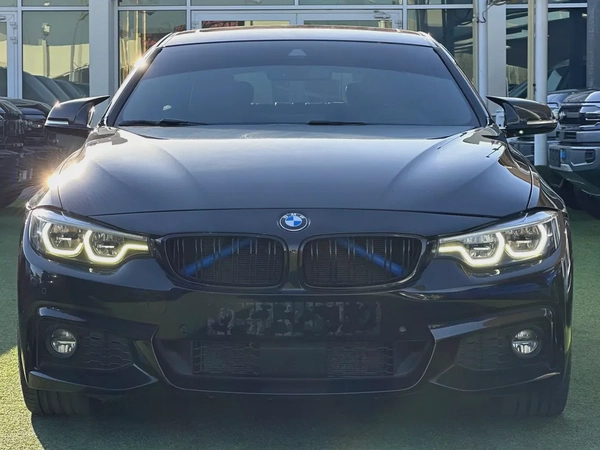 BMW 430i Gran Coupe M Sport | 2.0L Turbo | 2018 | GCC | 116,000 km | Black / Brown | AED 64,000