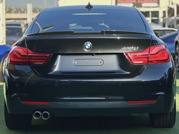 BMW 430i Gran Coupe M Sport | 2.0L Turbo | 2018 | GCC | 116,000 km | Black / Brown | AED 64,000