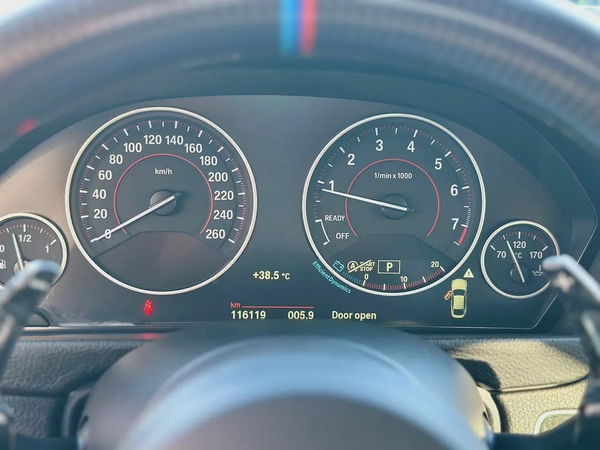 BMW 430i Gran Coupe M Sport | 2.0L Turbo | 2018 | GCC | 116,000 km | Black / Brown | AED 64,000