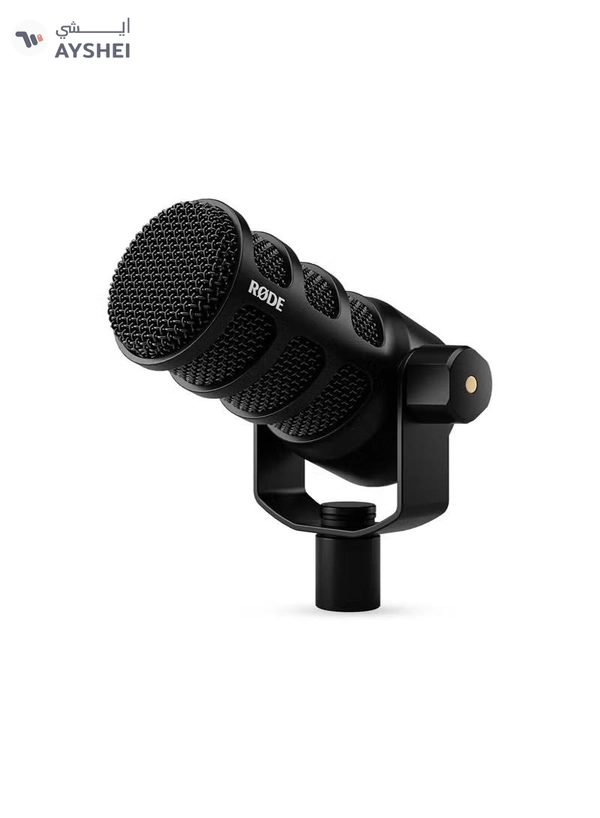 RODE Versatile Dynamic Broadcast Microphone With And Content Creation PODMICUSB BLACK